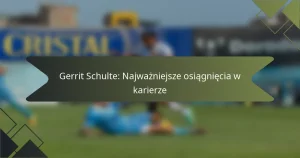 Gerrit Schulte: Najważniejsze osiągnięcia w karierze